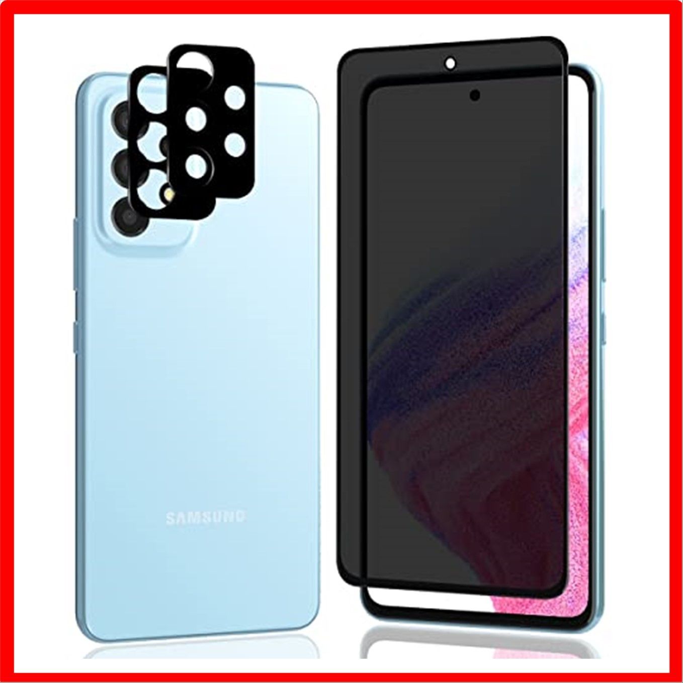 送料無料】 Galaxy A53 Annruiio 【1+ 2枚セット】Galaxy A53 5G