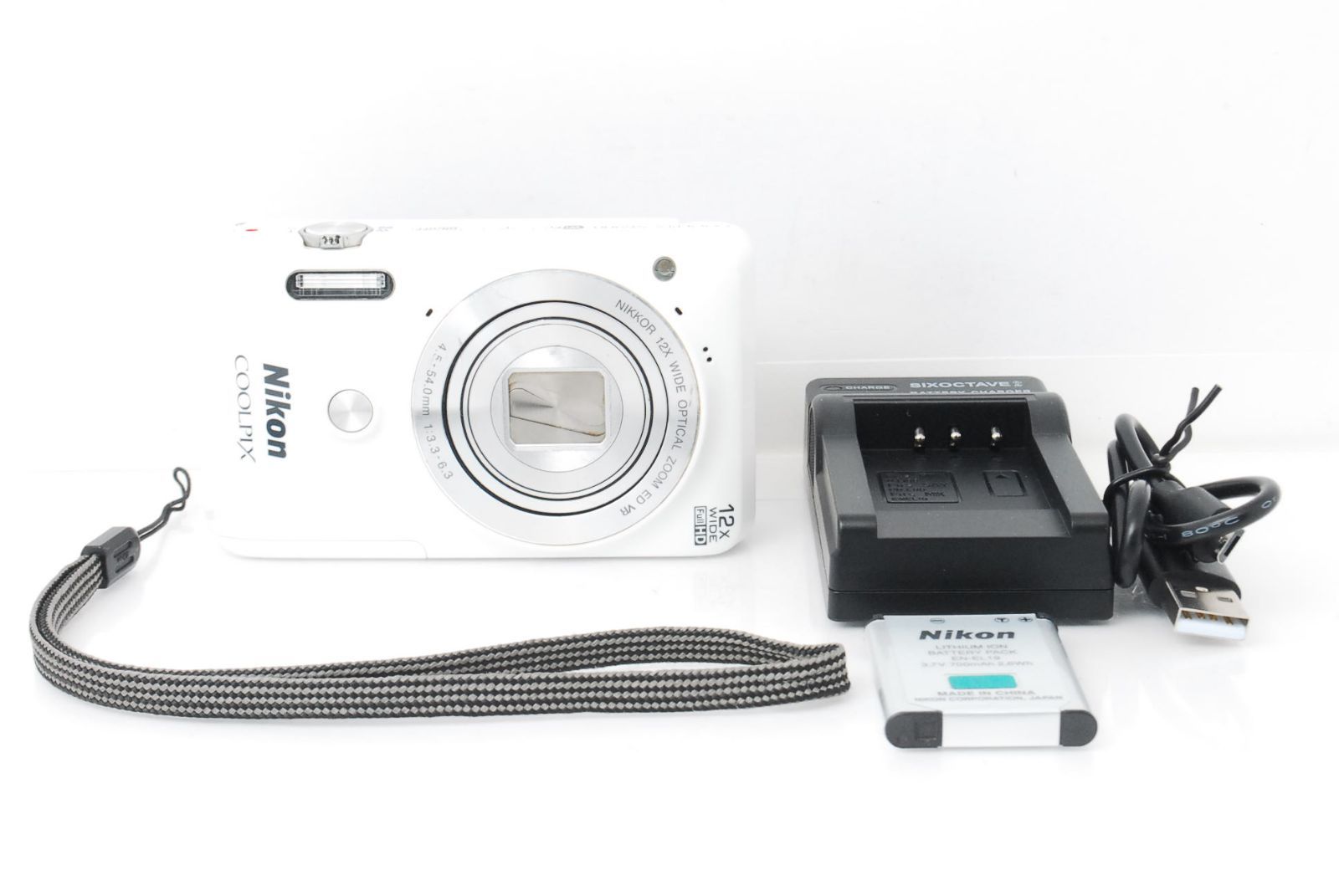 ❤️Nikon Coolpix S6900 ホワイト❤️ ⭐️WIFI機能⭐️ 【公式通販】