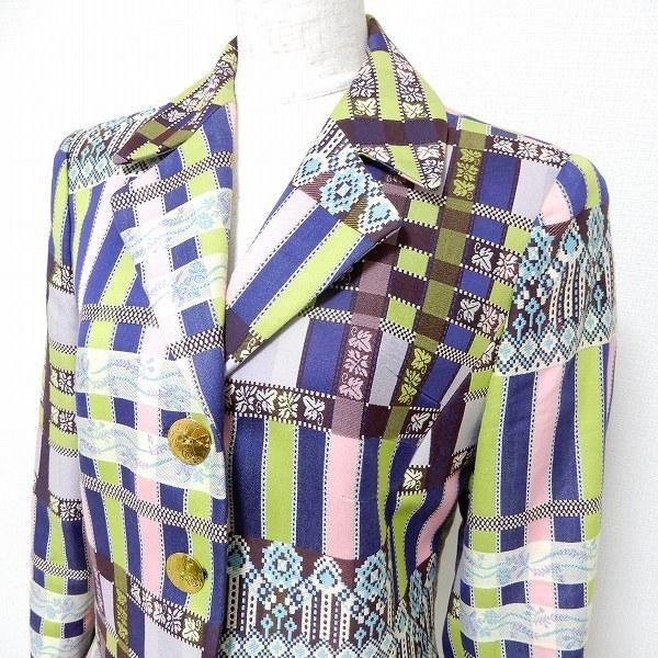 anc クリスチャンラクロワ ChristianLacroix ジャケット 38 マルチ