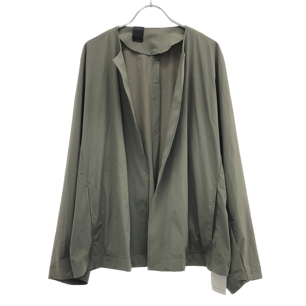 N.HOOLYWOOD エヌハリウッド 24AW ナイロンストレッチ ノーカラー 