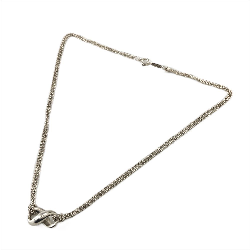 ティファニー Tiffany&Co. インフィニティー ダブルチェーン