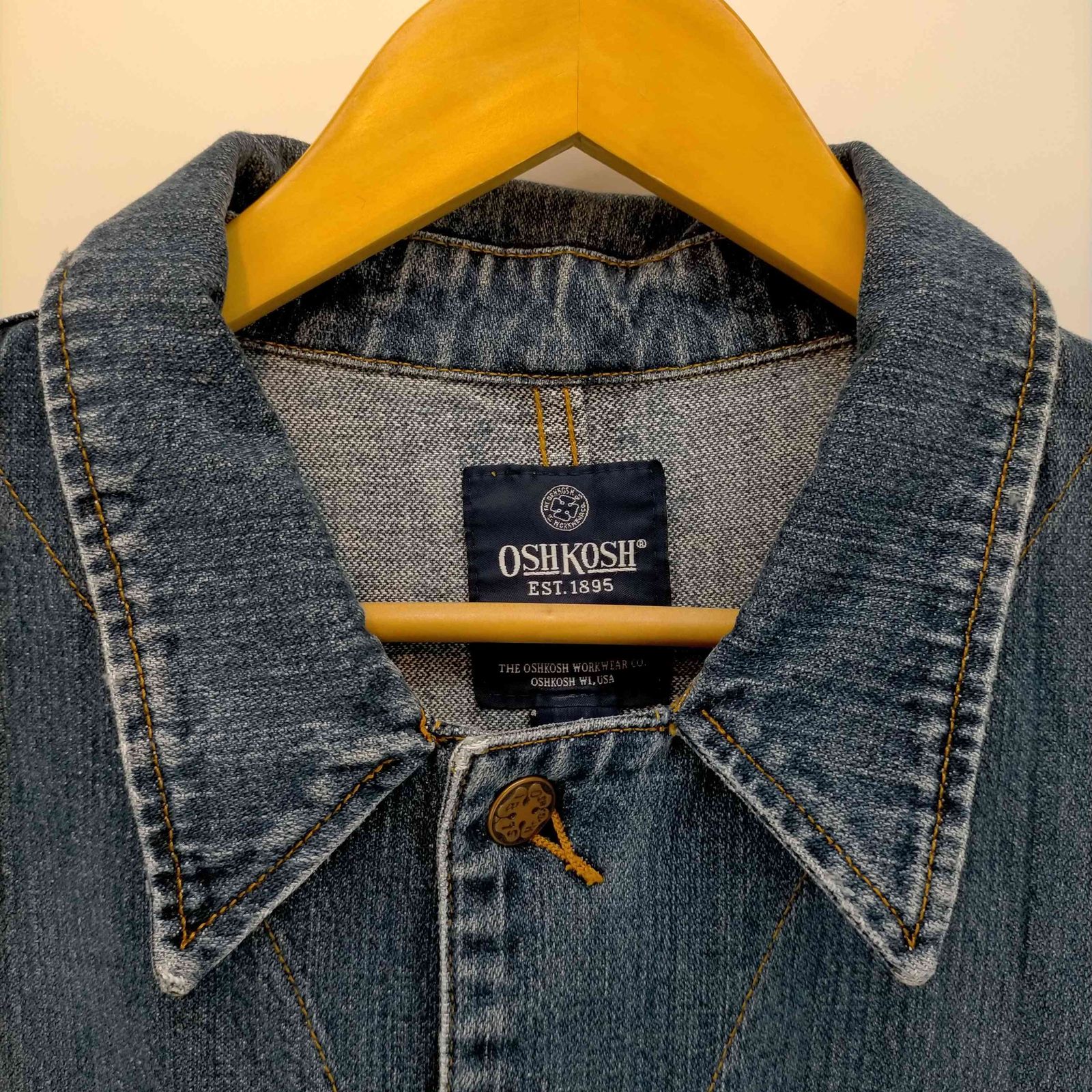 オシュコシュ OSHKOSH カバーオール デニムジャケット メンズ