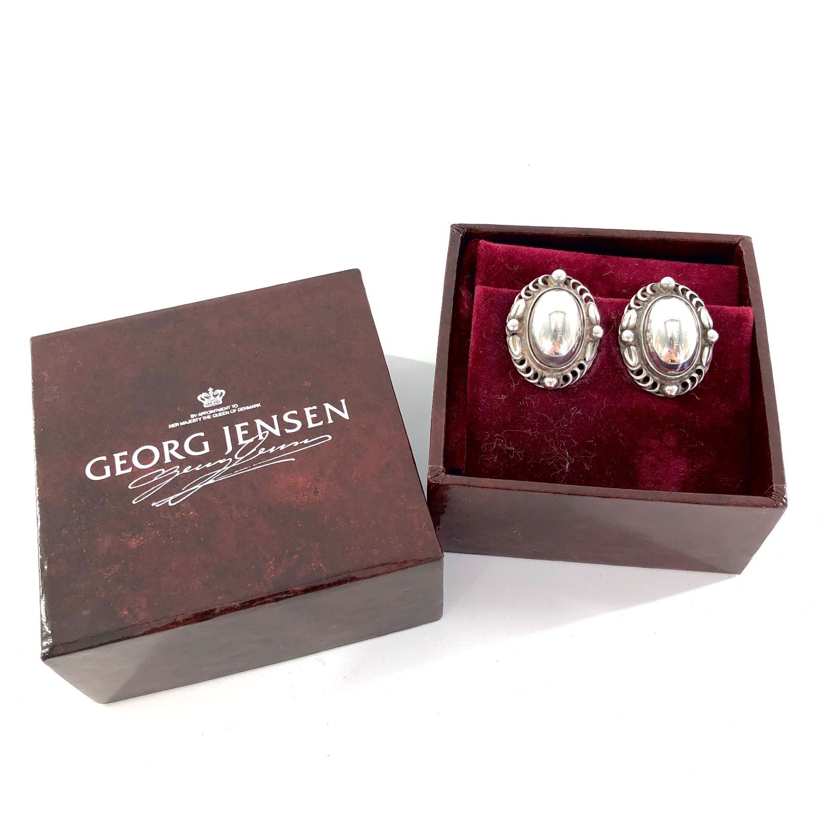 GeorgJensen ジョージジェンセン イヤリング ヘリテージ 1995 シルバー 