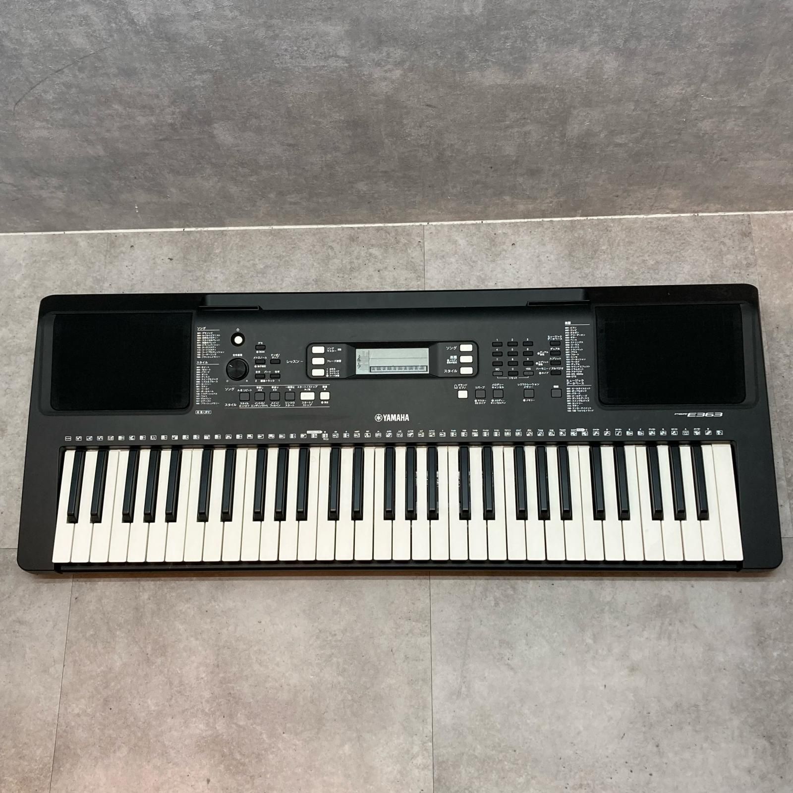三重本店 楽器 YAMAHA | ヤマハ キーボード シンセサイザー PSR-E363 478