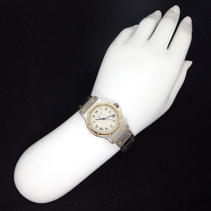 カルティエ Cartier 腕時計 サントス オクタゴン LM 187902