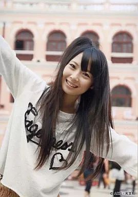 中古】生写真(AKB48・SKE48) 高柳明音/上半身・衣装白色・両手広げ