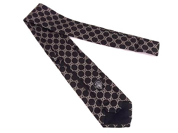□新品□未使用□ GUCCI グッチ GG柄 シルク100% ネクタイ ビジネス