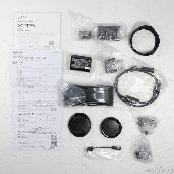  〔 〕 X T 5 XF 16 50 mmレンズキット ブラック 262 ミラーレス一眼 デジタルカメラ