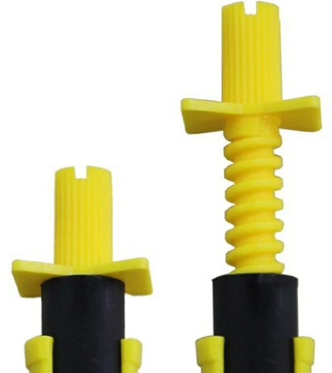 こんなモデルもご提供中！ 東海建商 基礎天端 一発くん 全長170mm 300本入 天端キャップ微調整範囲40mm以内 レベルポインター