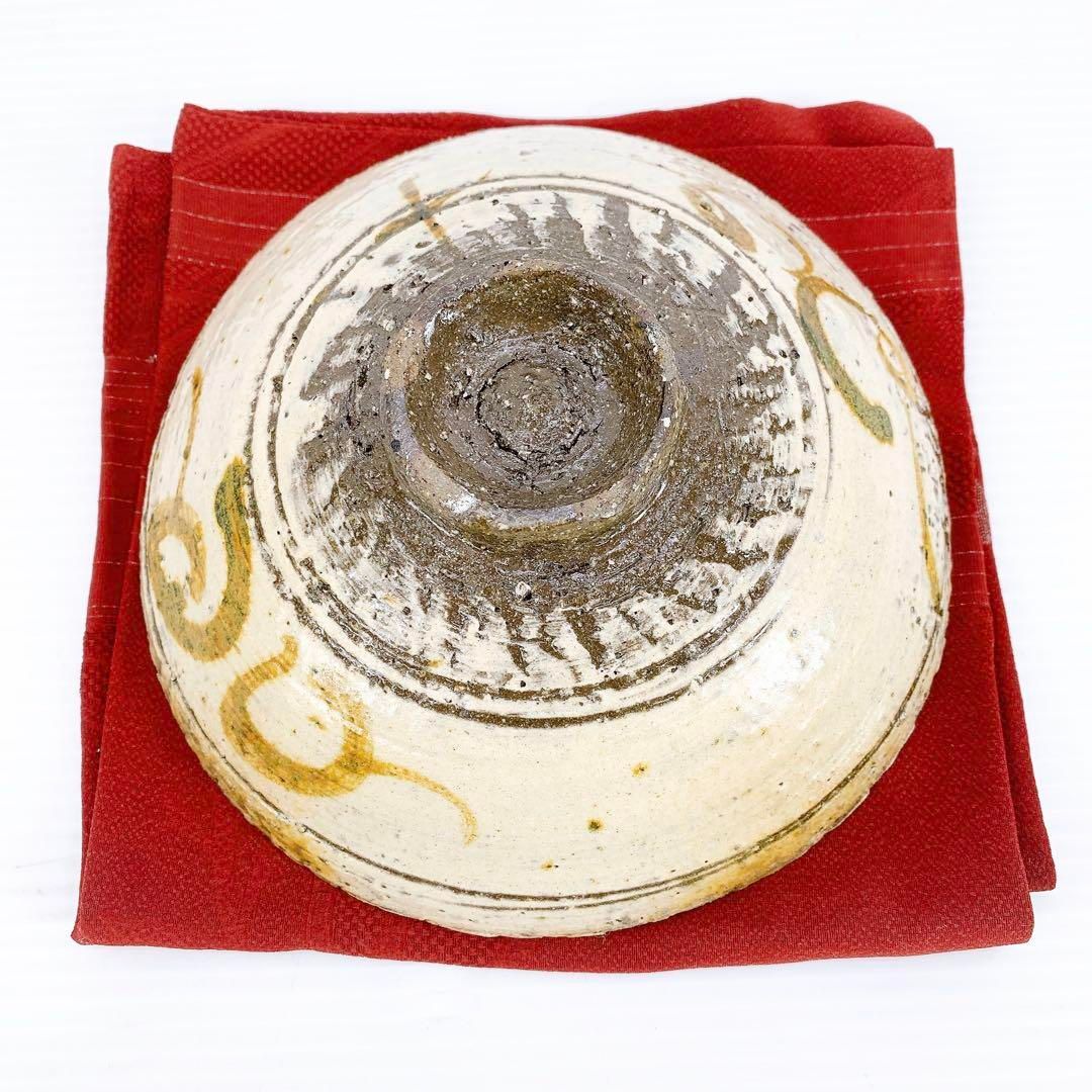 送料無料キャンペーン中！ 吉田 明 作 三嶋 鉄絵 平茶碗 共箱 共布 栞 アンティーク 骨董品 【在庫限りの大特価】