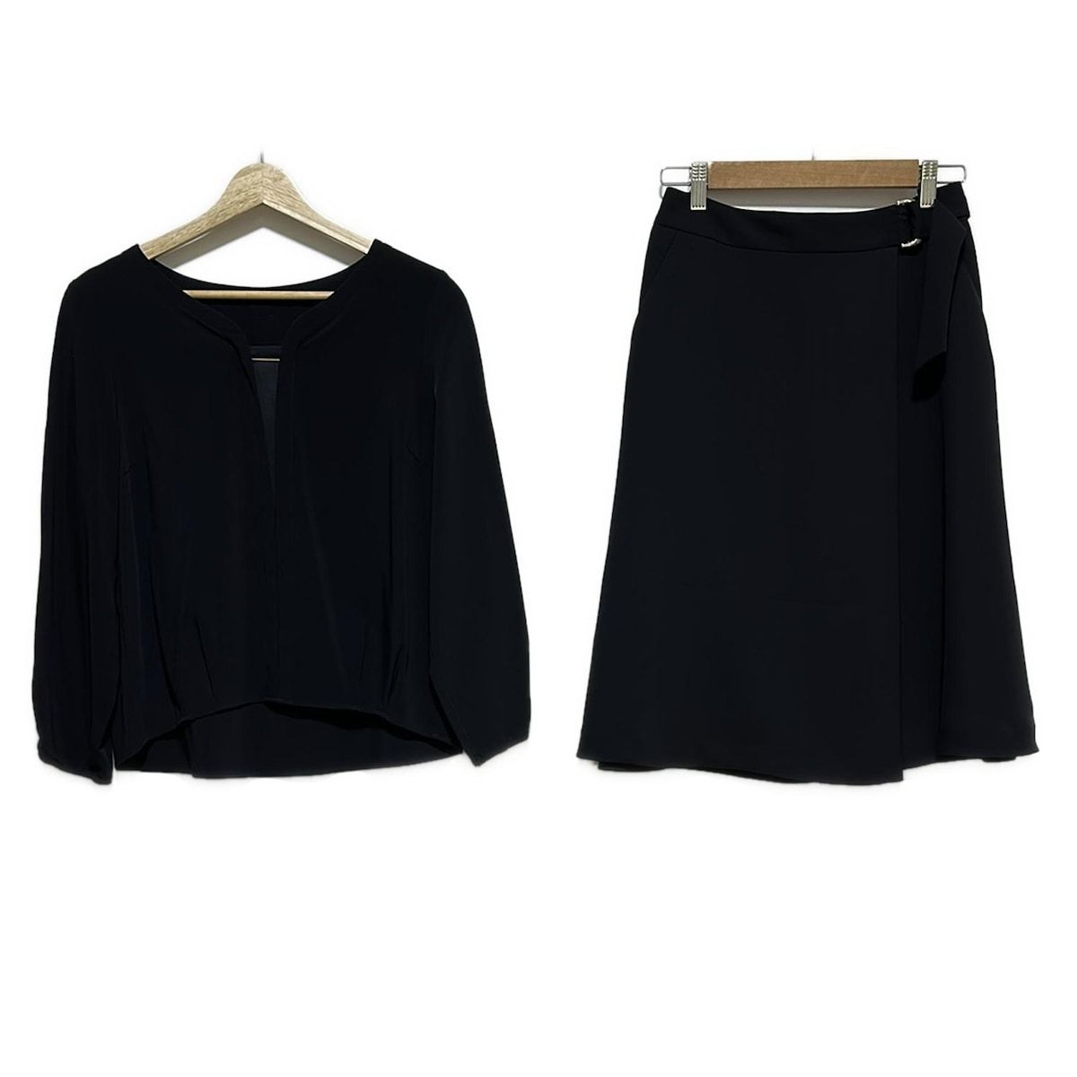 United Arrows GREEN LABEL RELAXING ユナイテッドアローズ グリーンレーベル スカートセットアップ レディース - ダークネイビー