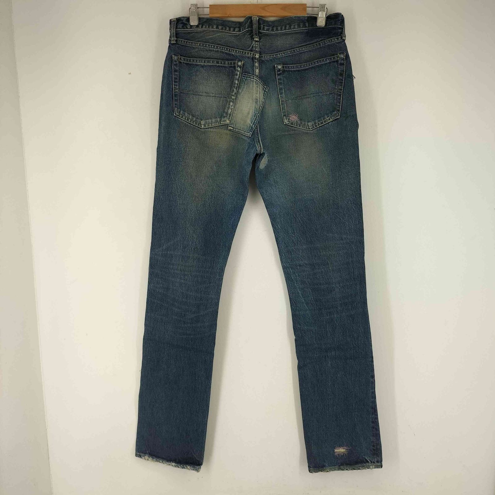 アンダーカバーイズム UNDERCOVERISM クラッシュ加工 パッチデザイン ジャケット 黒 Ｍ