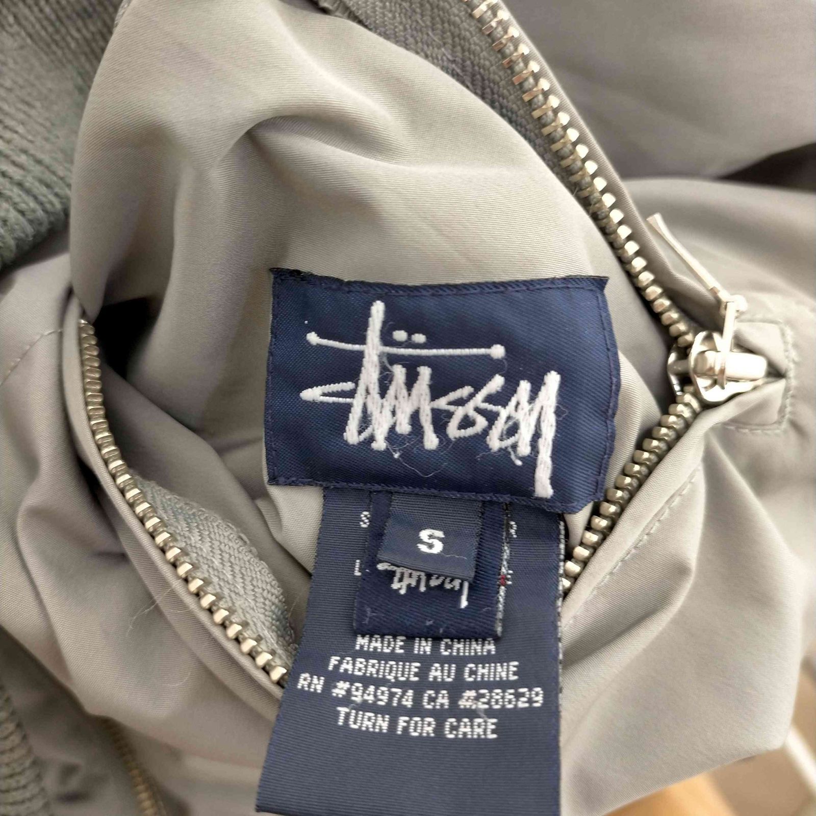 ステューシー Stussy 紺タグ リバーシブル ニットブルゾン メンズ