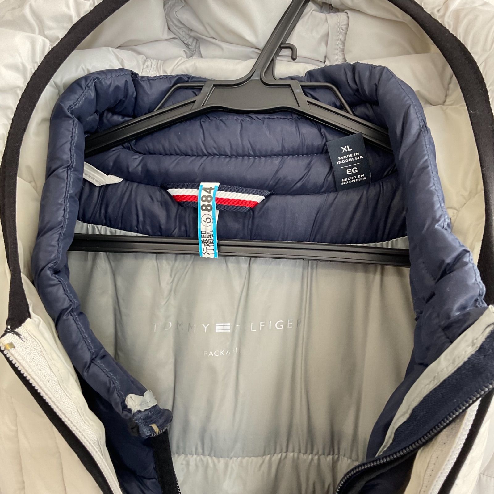 クリーニング済 トミーヒルフィガー TOMMY HILFIGER ダウンジャケット 