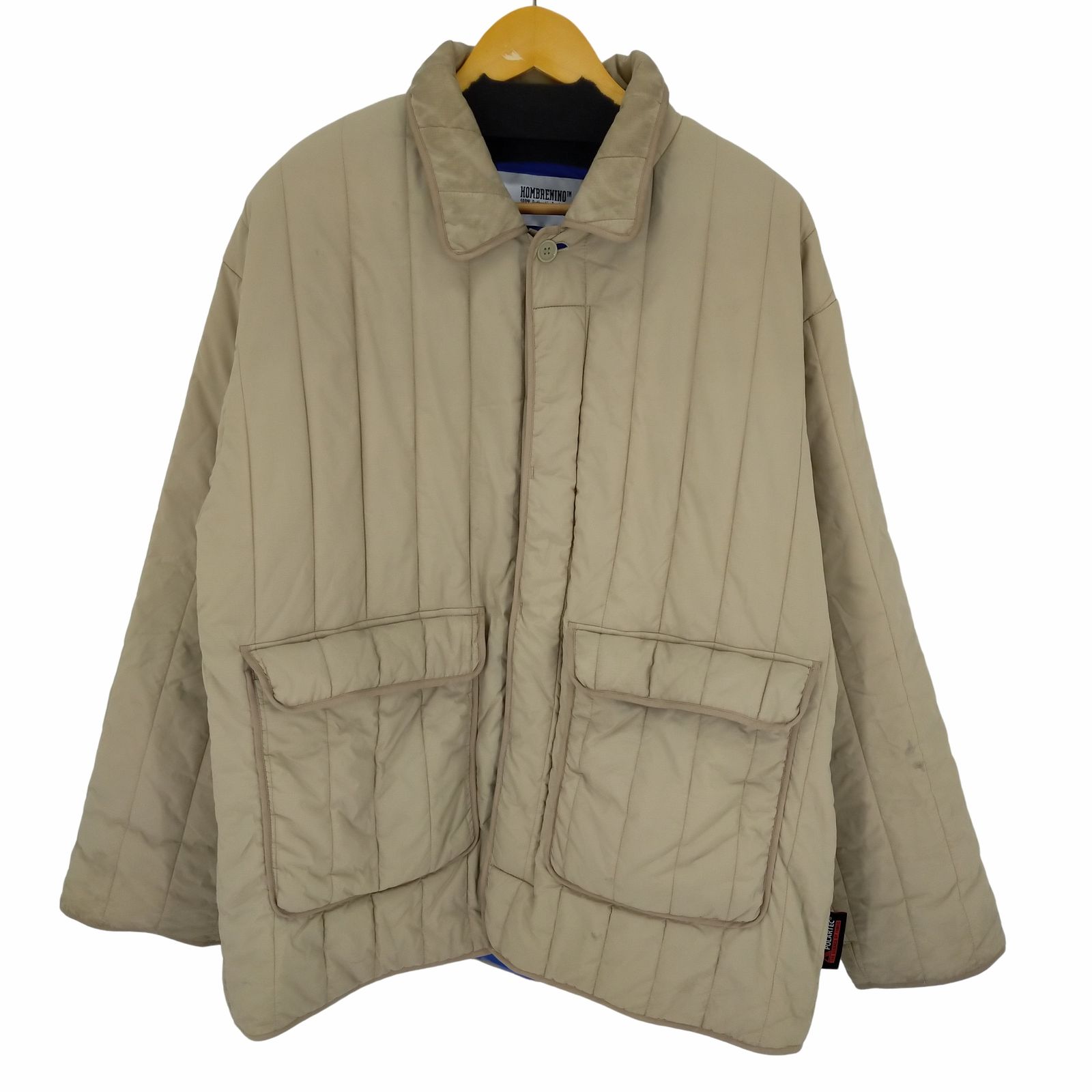 オンブレニーニョ HOMBRE Nino STRIPE QUILTING JACKET メンズ JPN：XL 