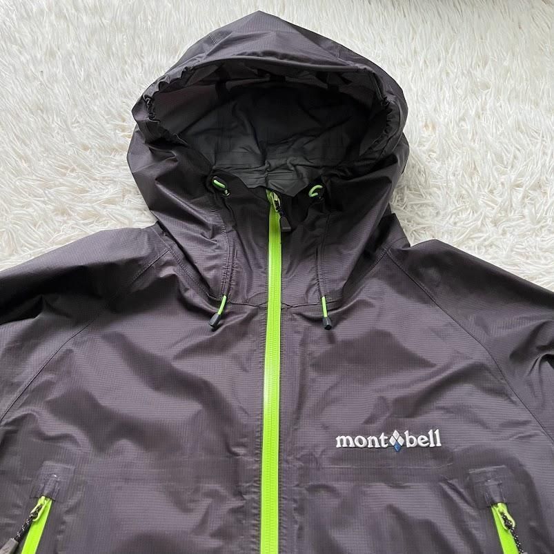 mont-bell モンベル ストームクルーザージャケット M グレー 