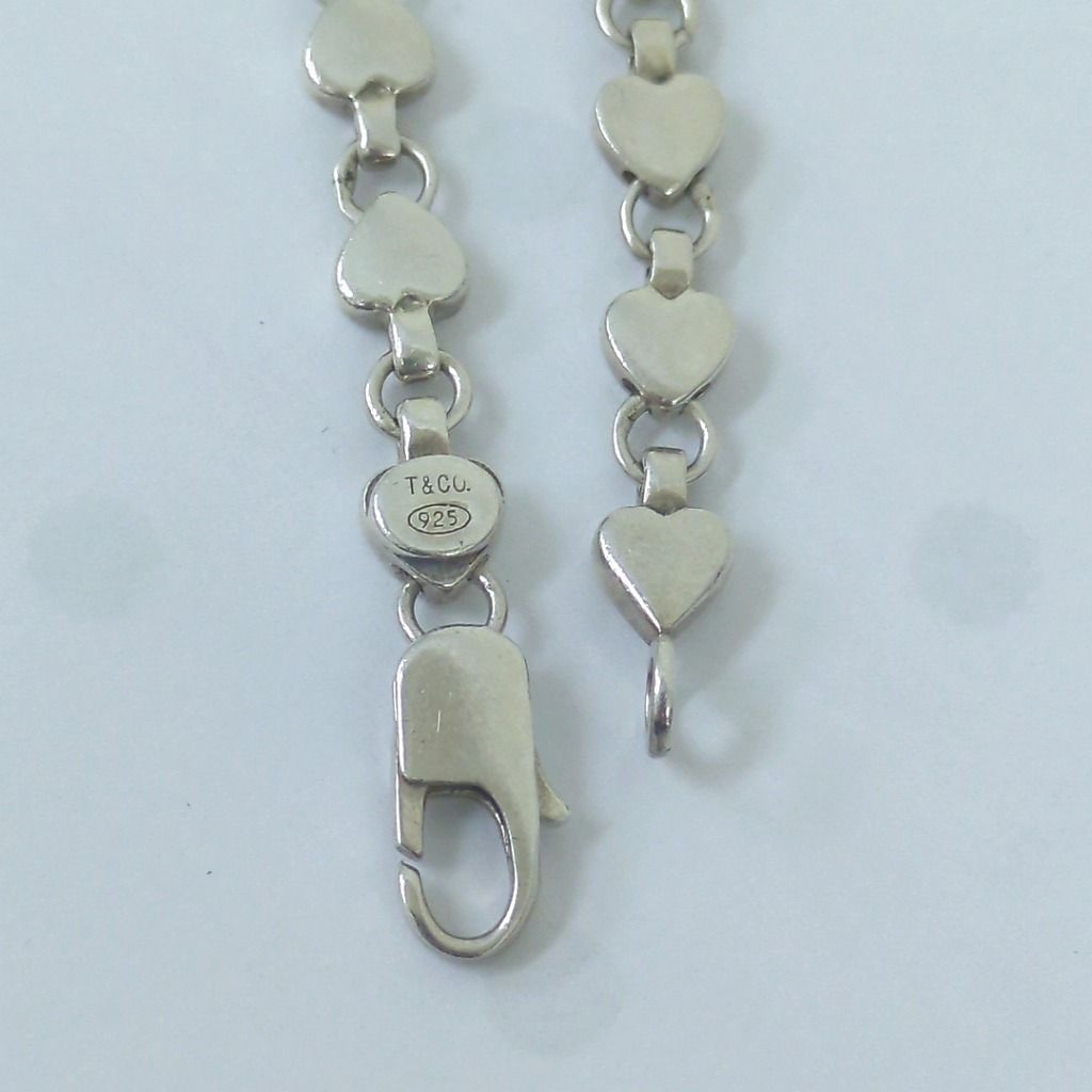 Tiffany & Co. ティファニー パフ ハート ブレスレット SV925 - メルカリ