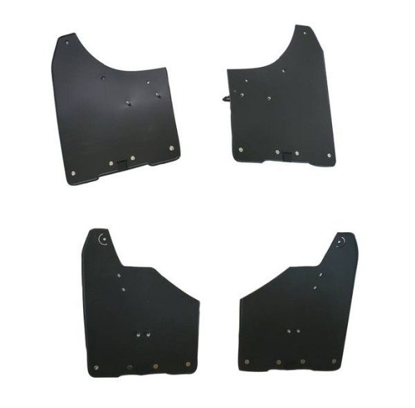 ランドクルーザー250系 24年 プラド対応 マッドガード 黒 赤 FFCRYSTALESIA_COM