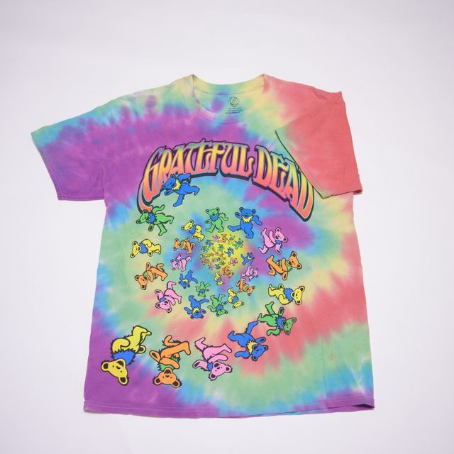 グレイトフル・デッド Grateful Dead バンド Tシャツ タイダイ柄 バンT