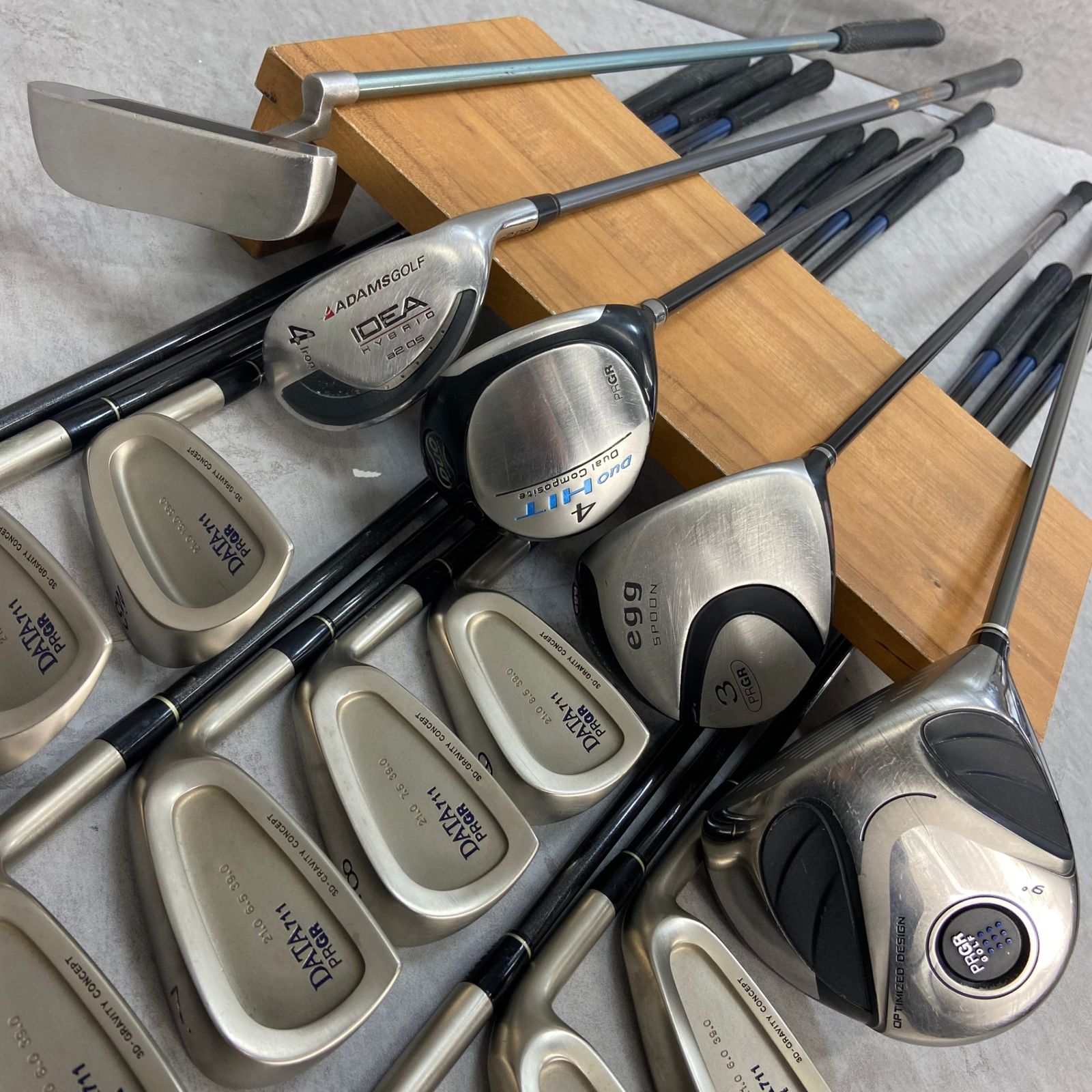 PRGR プロギア メンズ ゴルフクラブ 初心者セット SR 豪華 14本