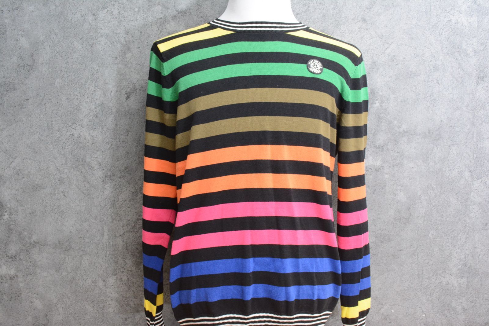 男性用】ジャックバニー Jack Bunny!! メンズ 長袖 セーター マルチ