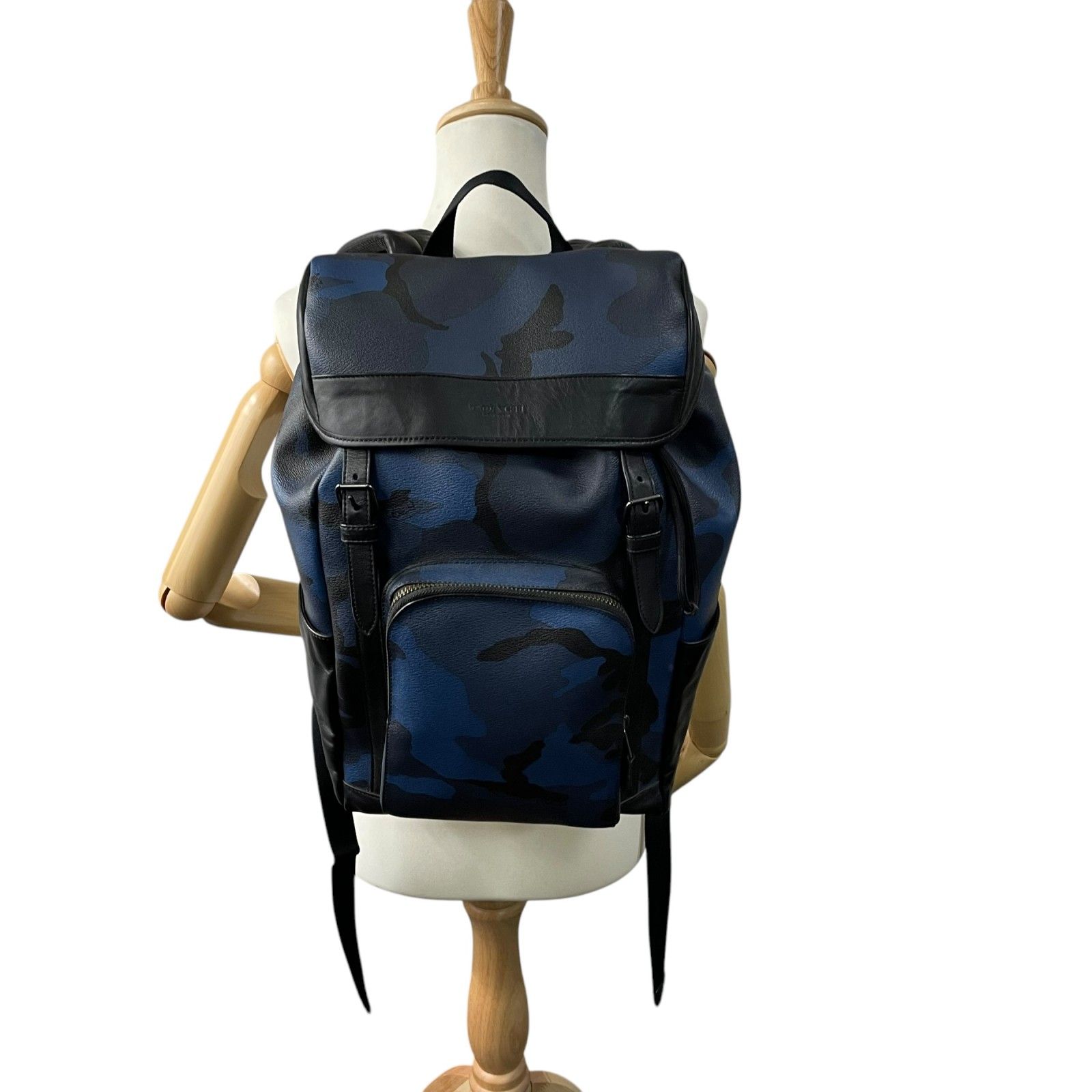 極美品 COACH コーチ F55960 ヘンリー バックパック リュックサック