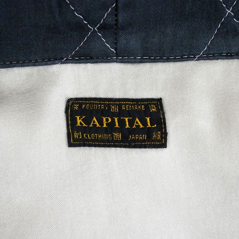KAPITAL キャピタル 国内正規 レーヨンサテンキルティング スカ