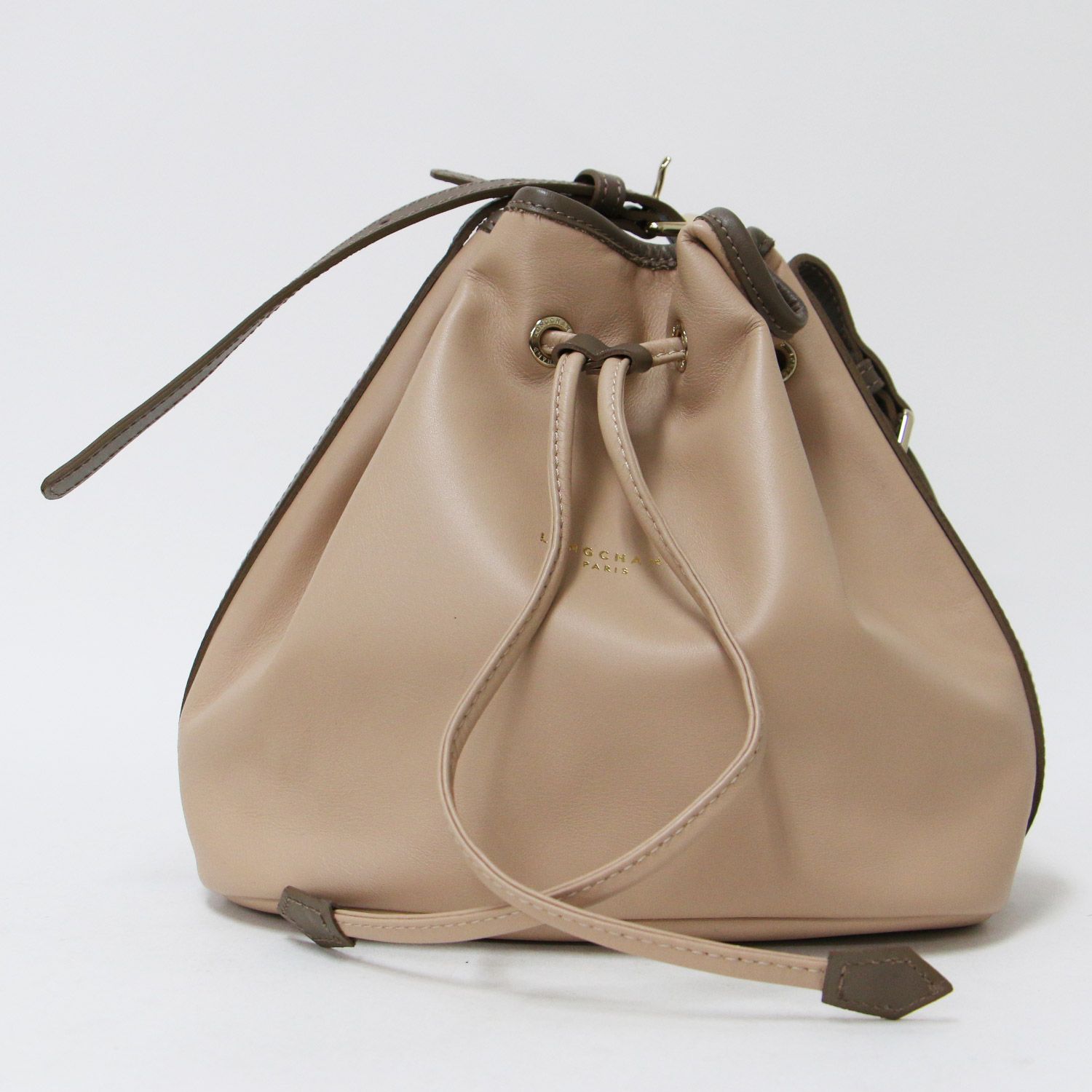 美品 LONGCHAMP ロンシャン バッグ ショルダーバッグ カバン ベージュ  