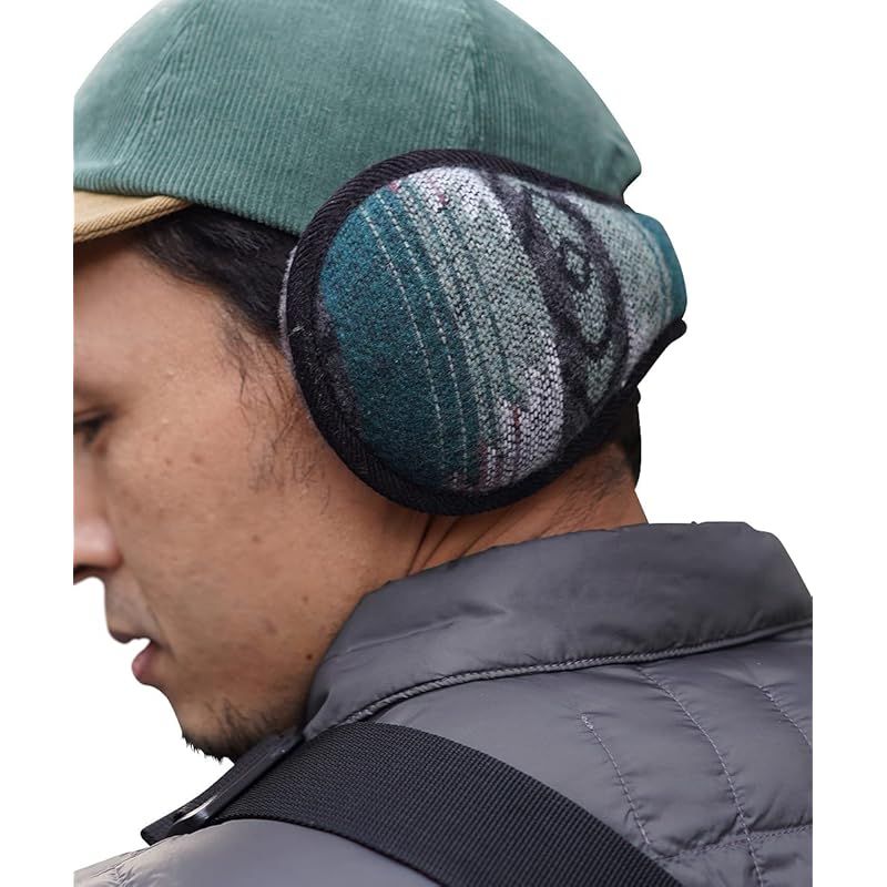 [ナコタ] PASS ON EAR MUFF イヤーマフ 耳当て イヤーウオーマー ボア ファー 折りたたみ 防寒 暖かい コンパクト メンズ レディース キャンプ アウトドア 通勤 通学 ブラウン