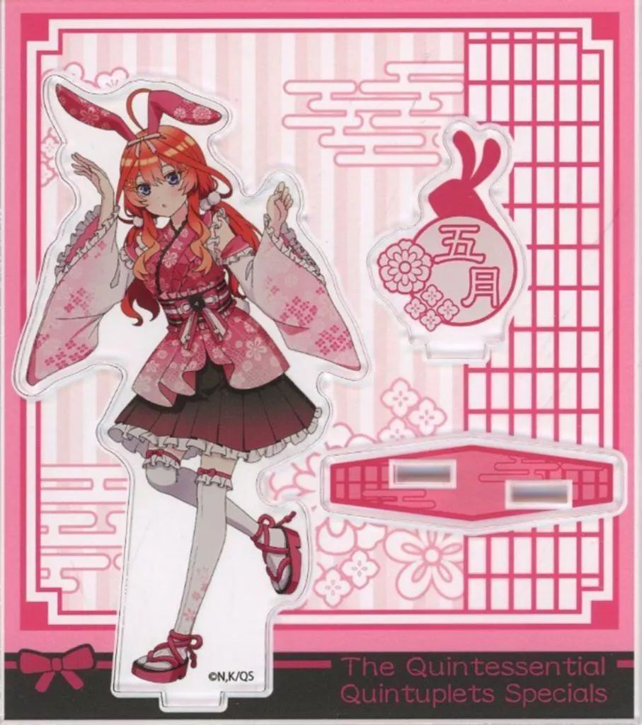 五等分の花嫁　中野五月　アパレルコラボ　特大アクリルスタンド　アクリルパネル 中古】アクリルスタンド・アクリルパネル 中野五月 アクリルスタンド