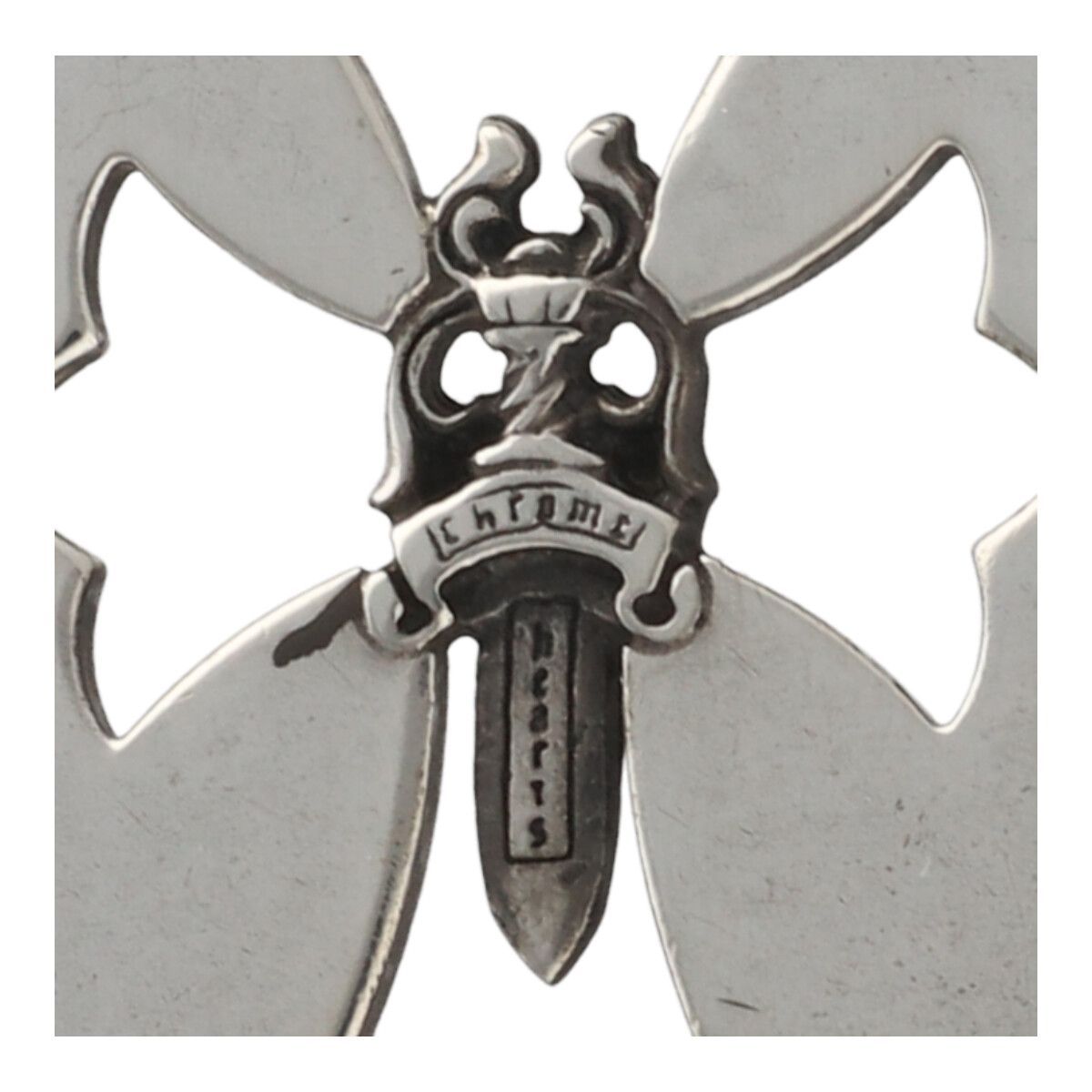 中古】 CHROME HEARTS クロムハーツ カットアウトクロス ダガー