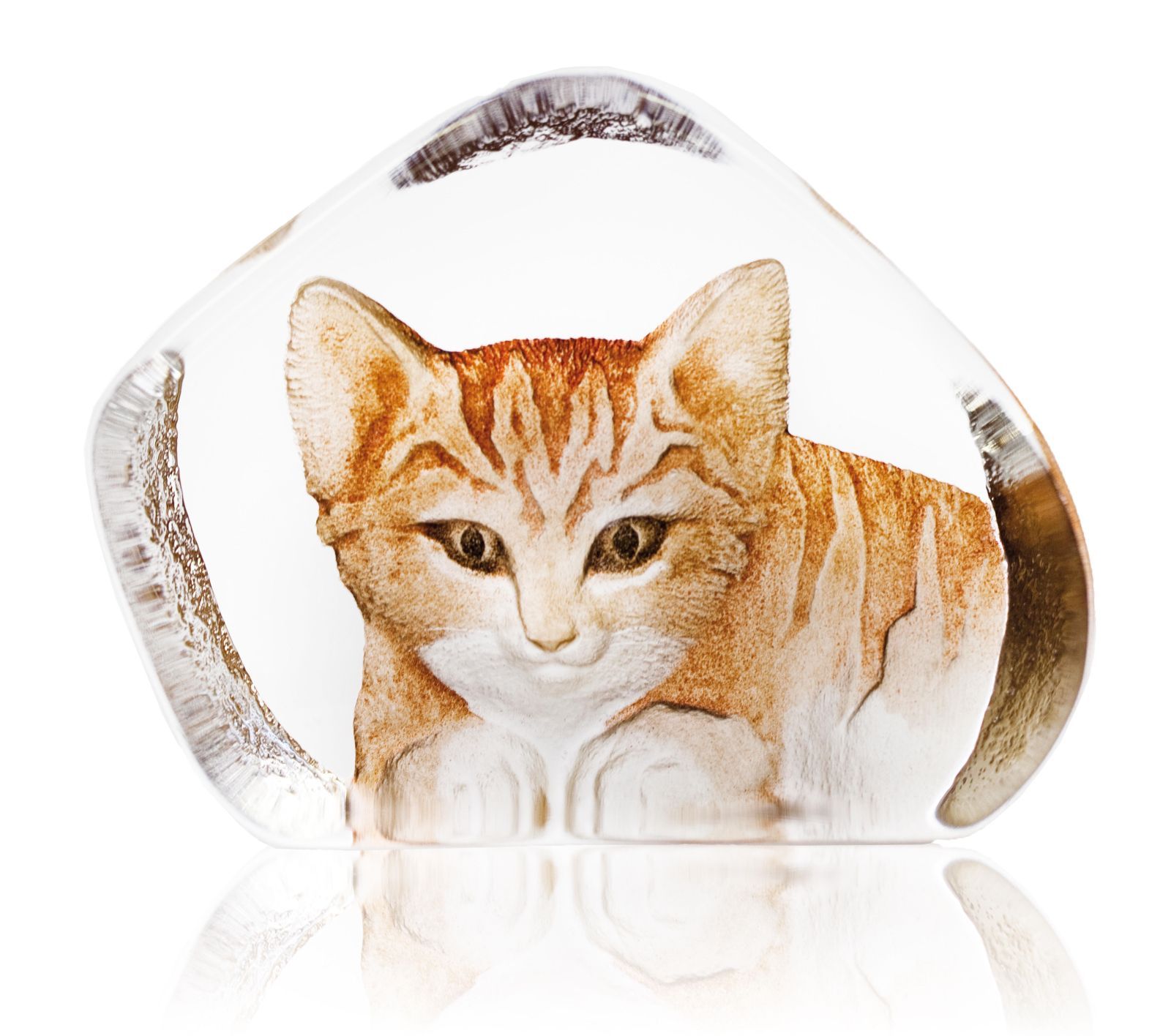 マッツ・ジョナサン ガラス スウェーデン 猫