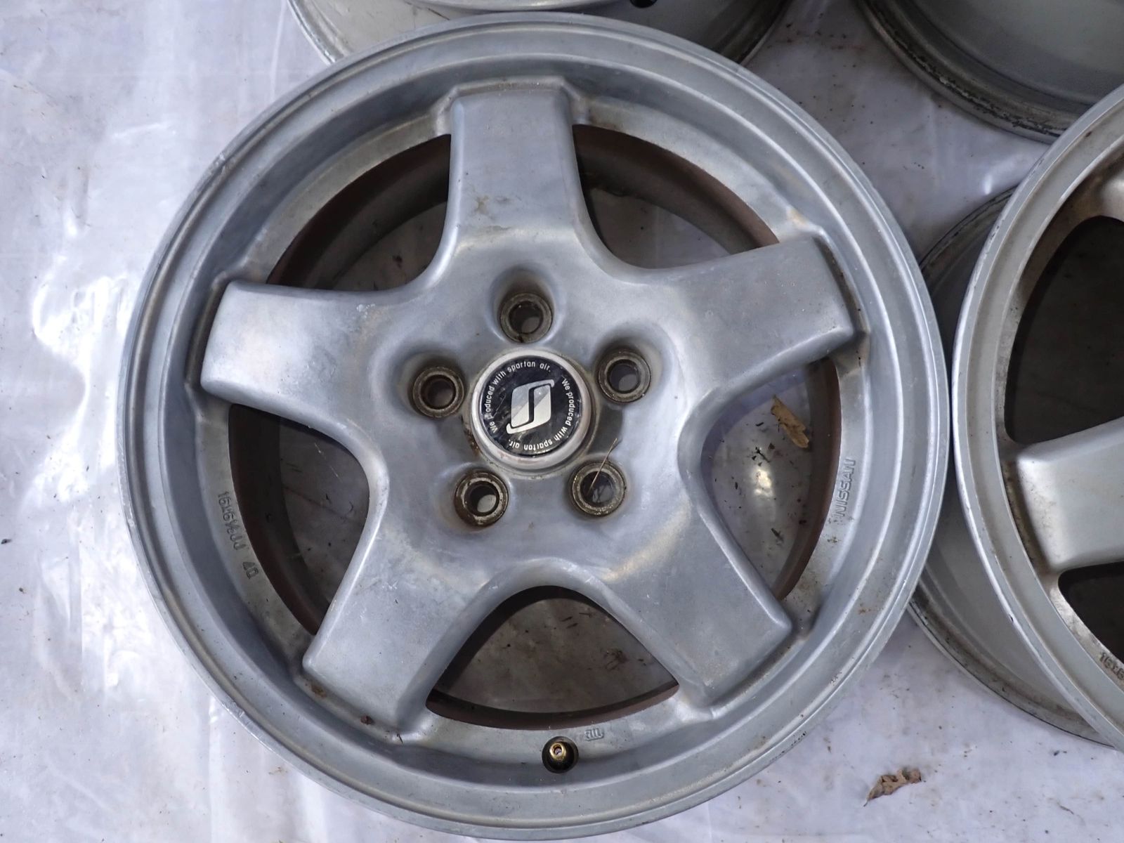 4本SET 会社宛 送料無料 16×6.5J 日産 R32 スカイライン タイプM 純正 
