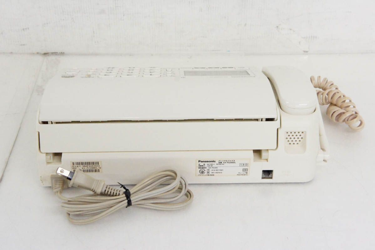 中古】Panasonicパナソニック 普通紙ファックス おたっくす KX