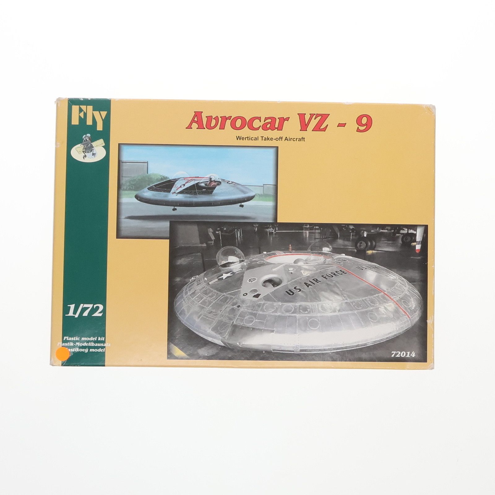 1/72 Avrocar VZ-9 -アブロカー VZ-9- プラモデル(72014) Fly(フライ)