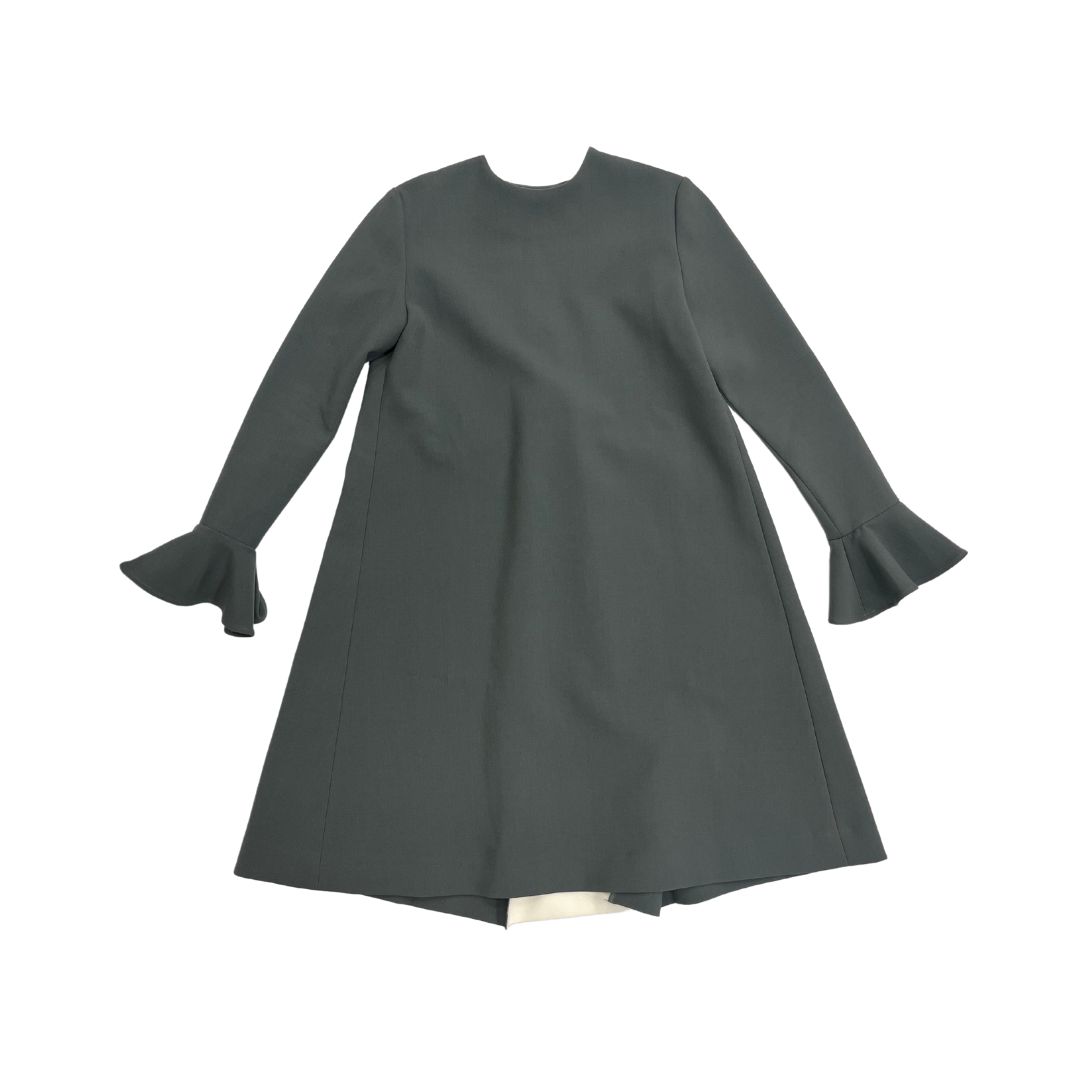 YOKOCHAN（ヨーコチャン） Flared sleeve Back Box Pleats Dress ...