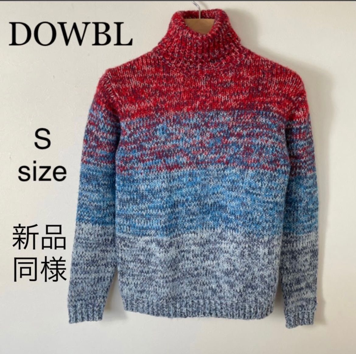 ダブル DOWBL ニット セーター タートルネック Sサイズ - メルカリ