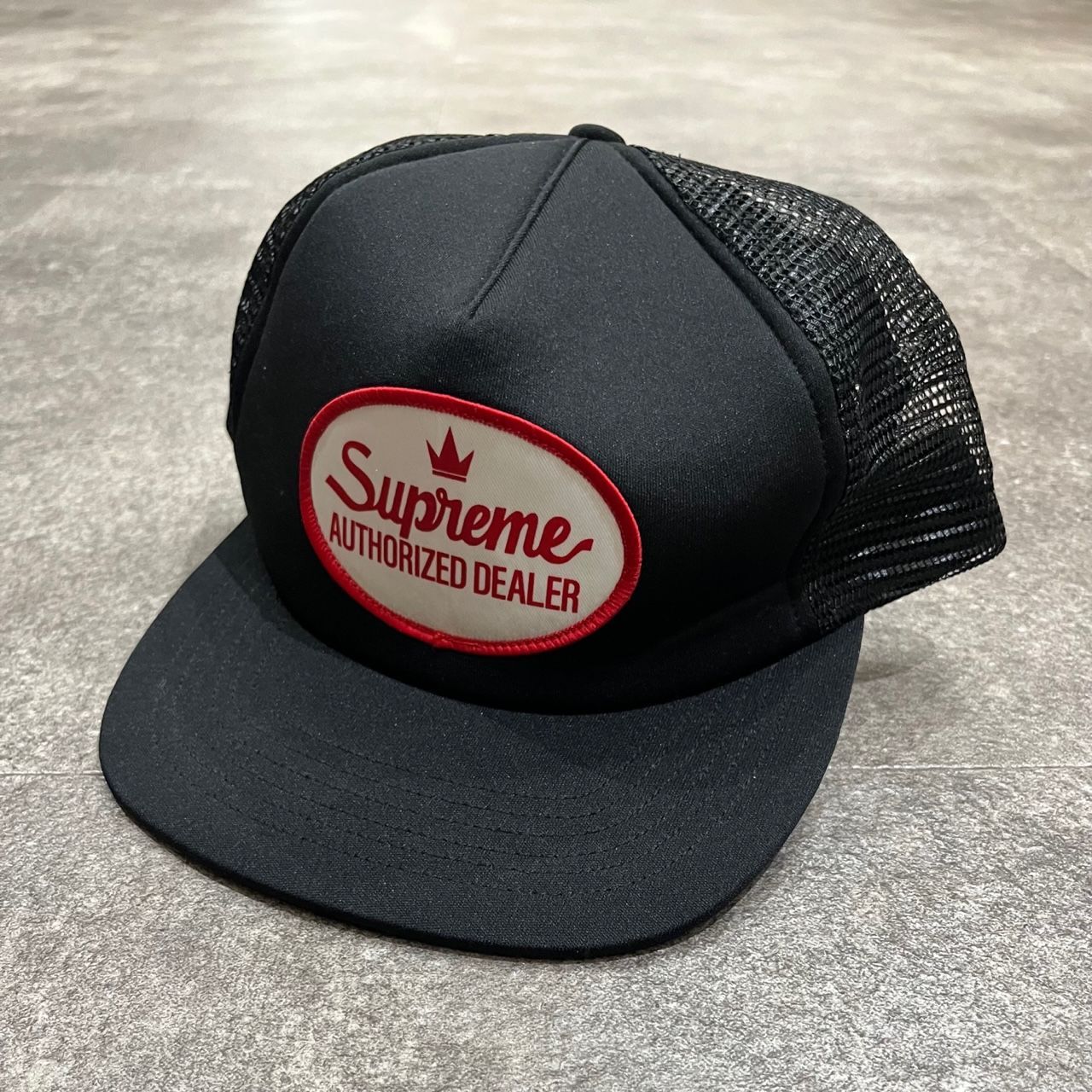 国内正規 Supreme 21AW Authorized Mesh Back 5-Panel ワッペン