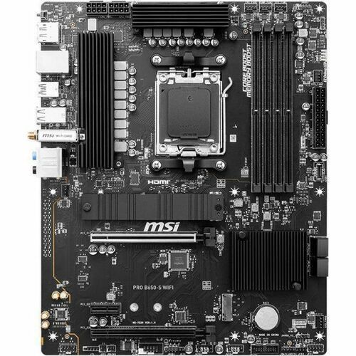 MSI PRO B650-S WIFI デスクトップ マザーボード - AMD B650 チップセット - ソケット AM5 - ATX