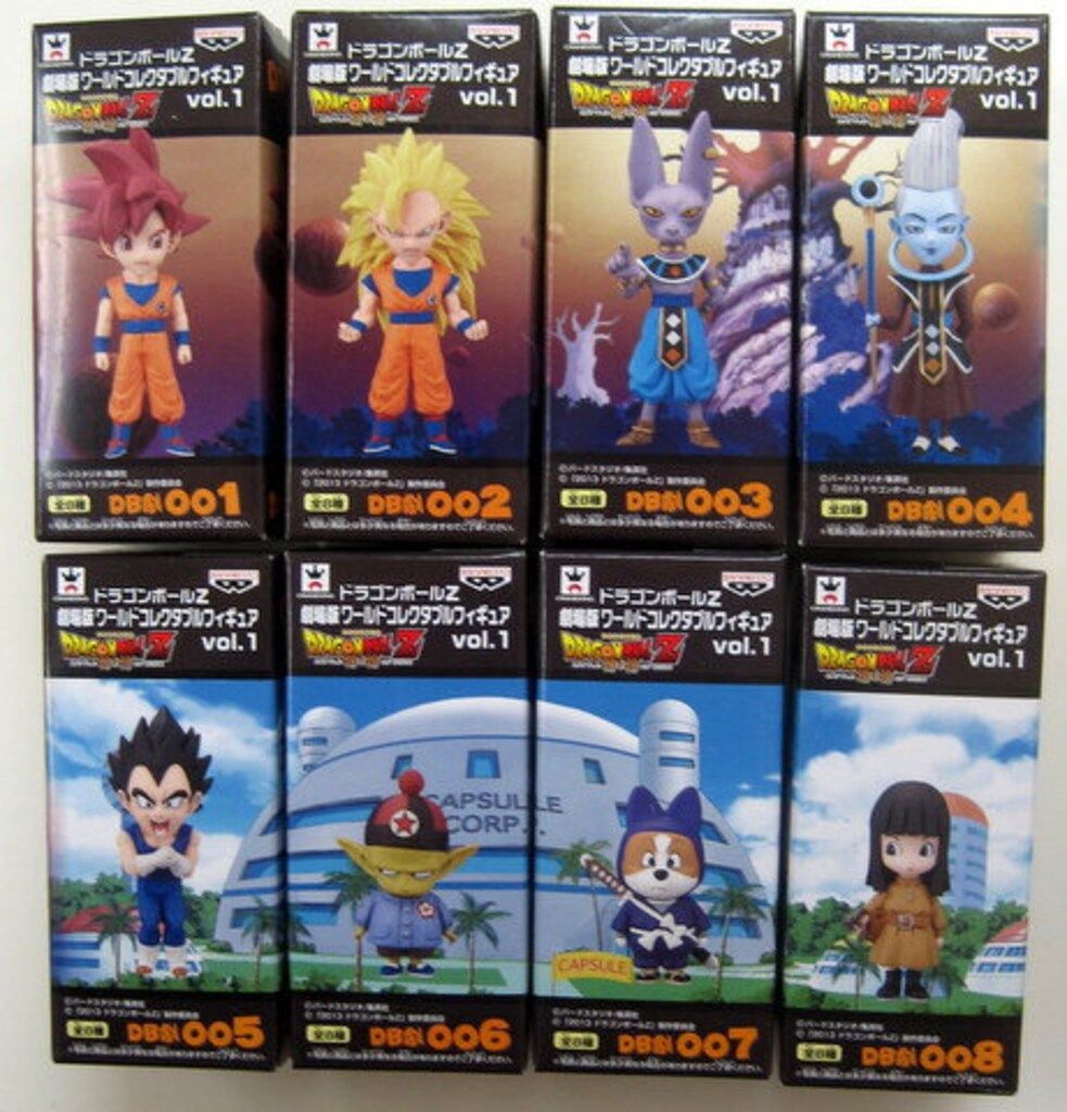 バンプレスト WCF ドラゴンボール Z 劇場版vol.1 全8種セット