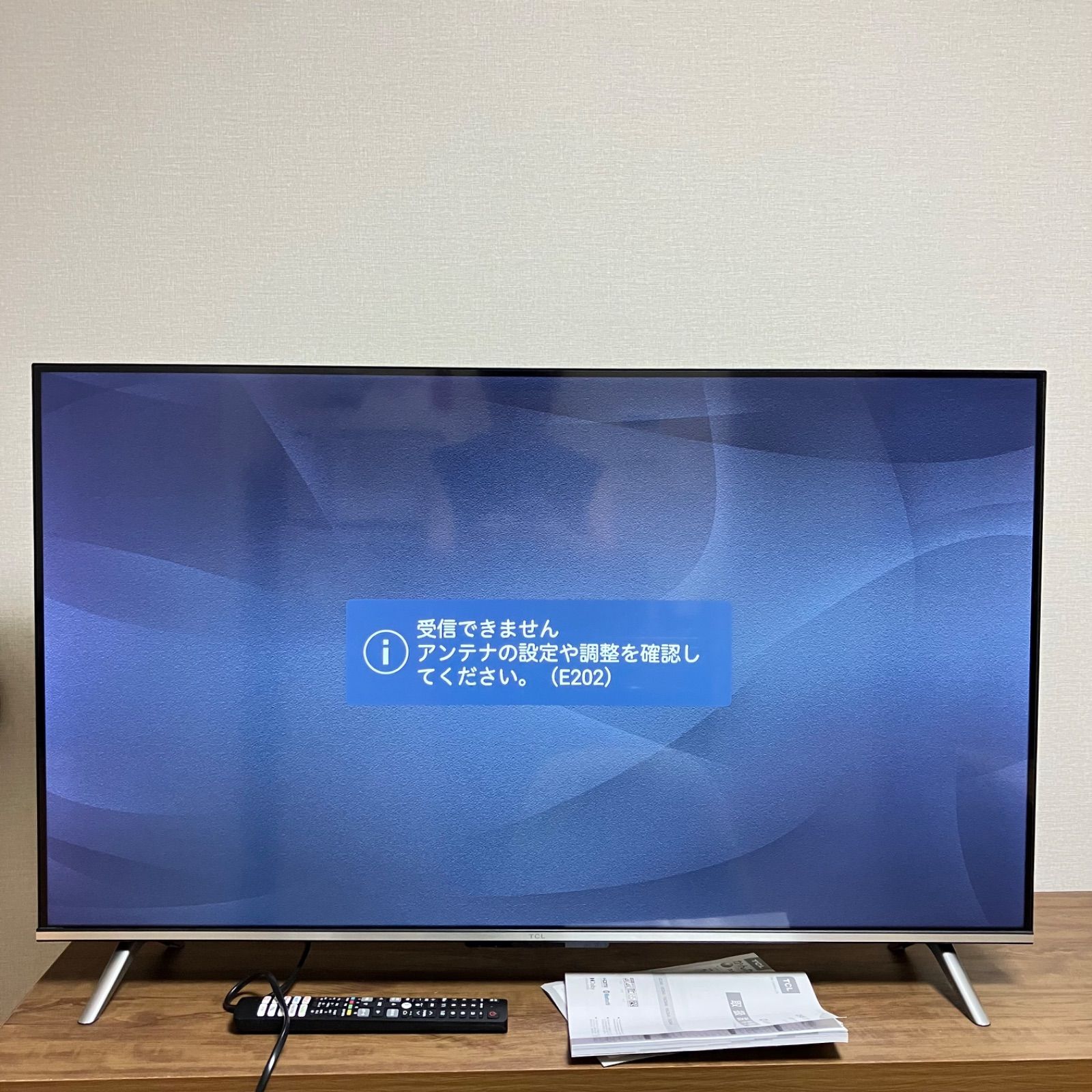 TCL 液晶テレビ 43V型 43C646 Google TV搭載 4Kチューナー内蔵（2024年