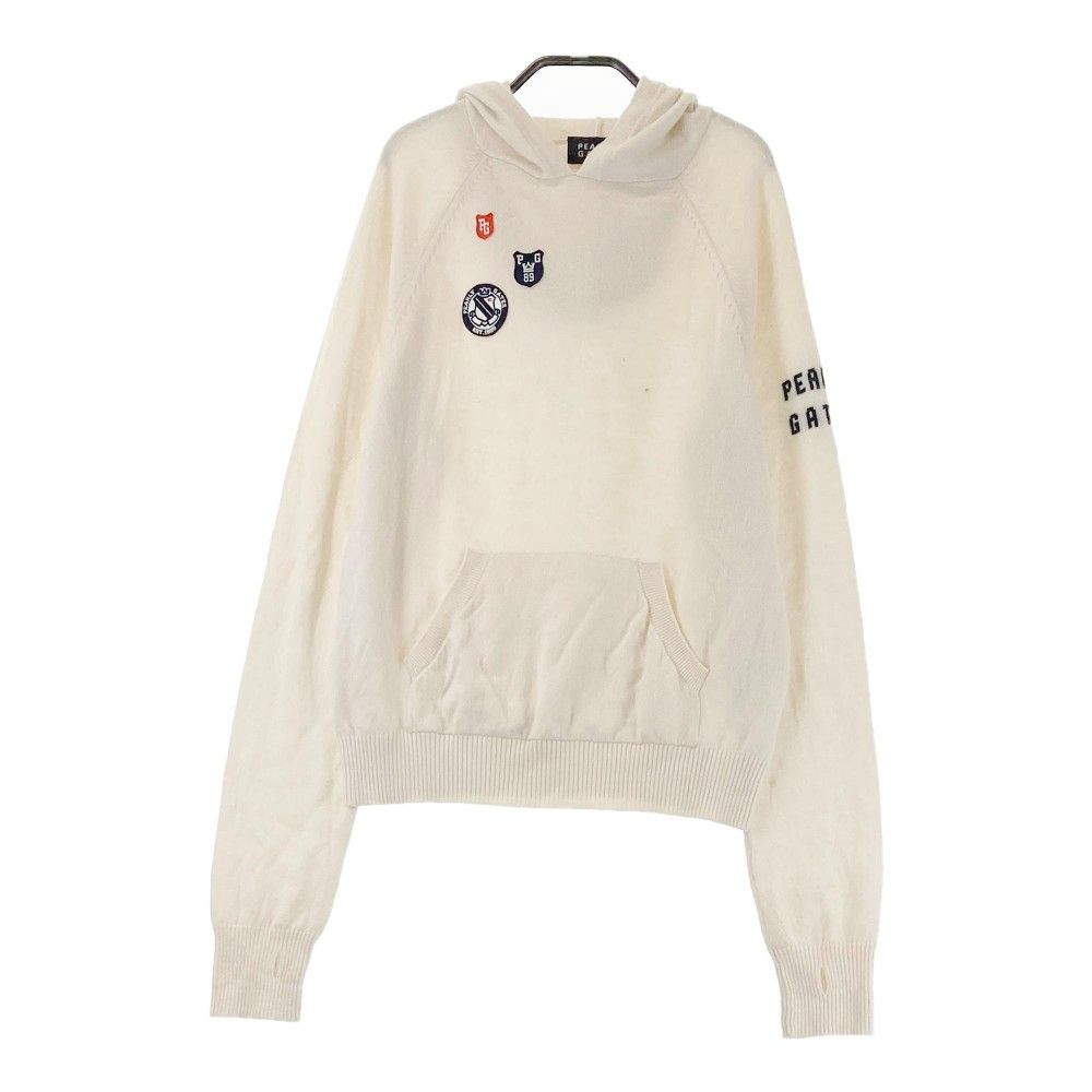 サイズ：1 PEARLY GATES パーリーゲイツ ニット パーカー ホワイト系