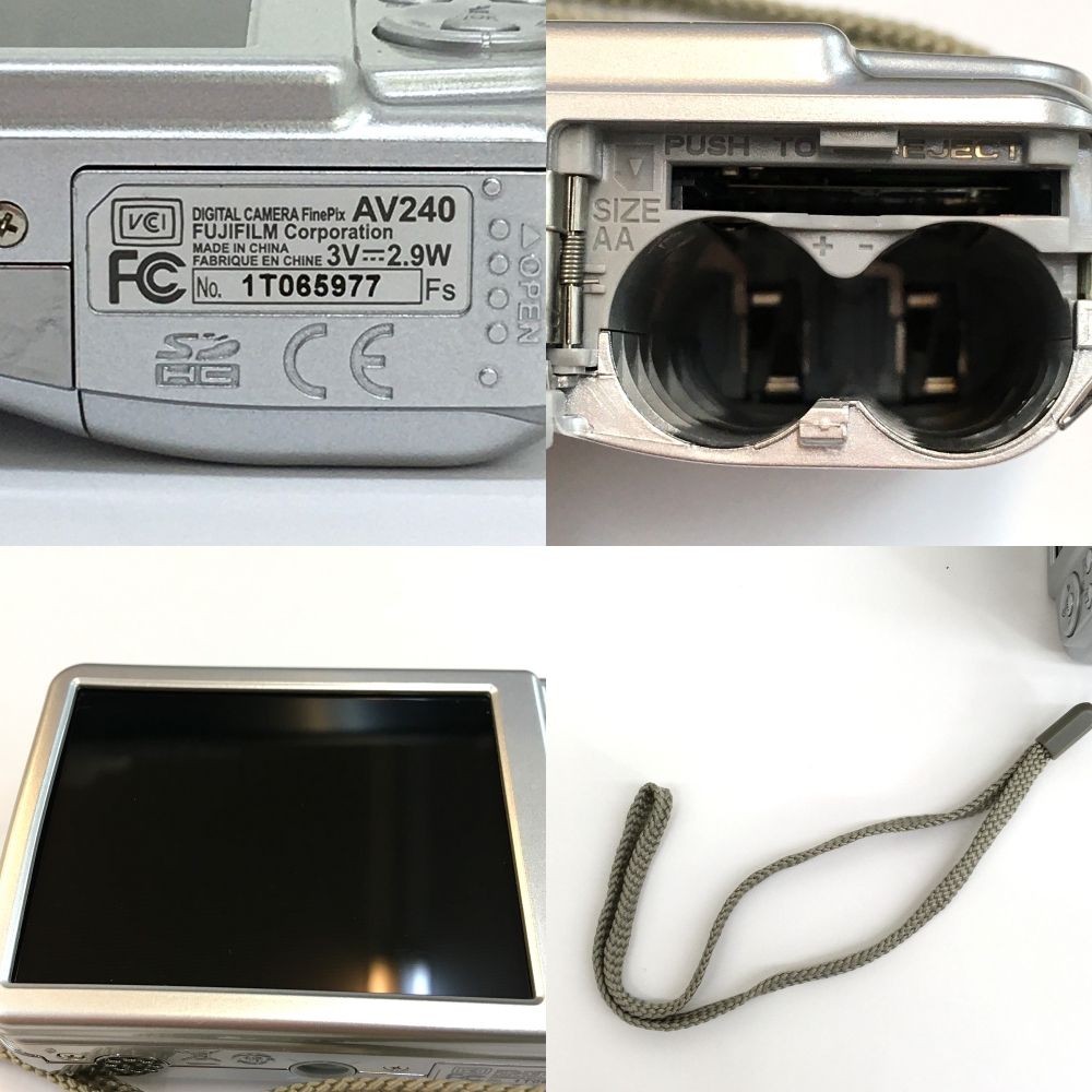 FUJIFILM 富士フィルム FINEPIX ファインピックス AV240 シルバー 1400