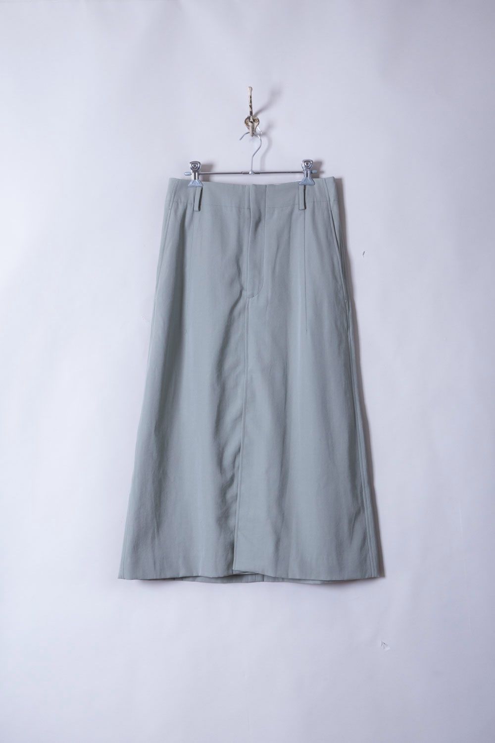 メルカリShops - BLAMINK ブラミンク ウールコットン ロングトラペーズ スカート未使用
