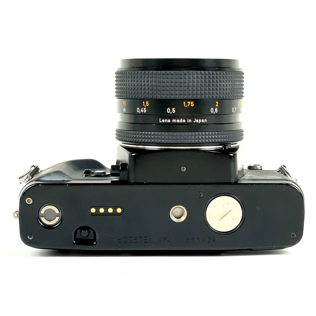 コンタックス CONTAX 159MM + Planar T* 50mm F1.4 MMJ プラナー フィルム マニュアルフォーカス 一眼レフカメラ  【中古】 - メルカリ