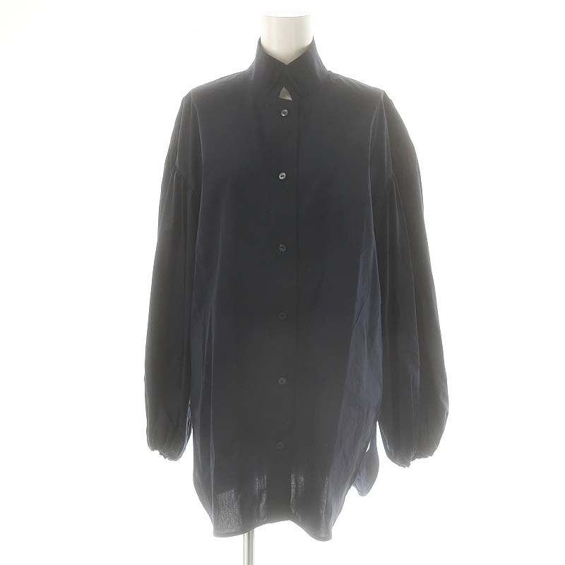 cccmalie】シーマリー ベロア刺繍ブラウス 黒 チュニック シーマリー