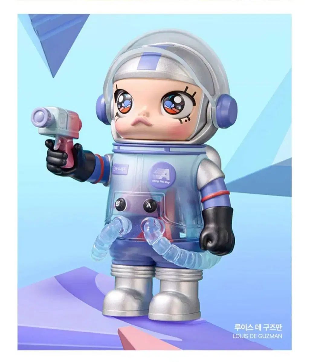 POP MART ポップマート メガ スペース MOLLY 100 % 3 タンシークレット ルイス De グズマン
