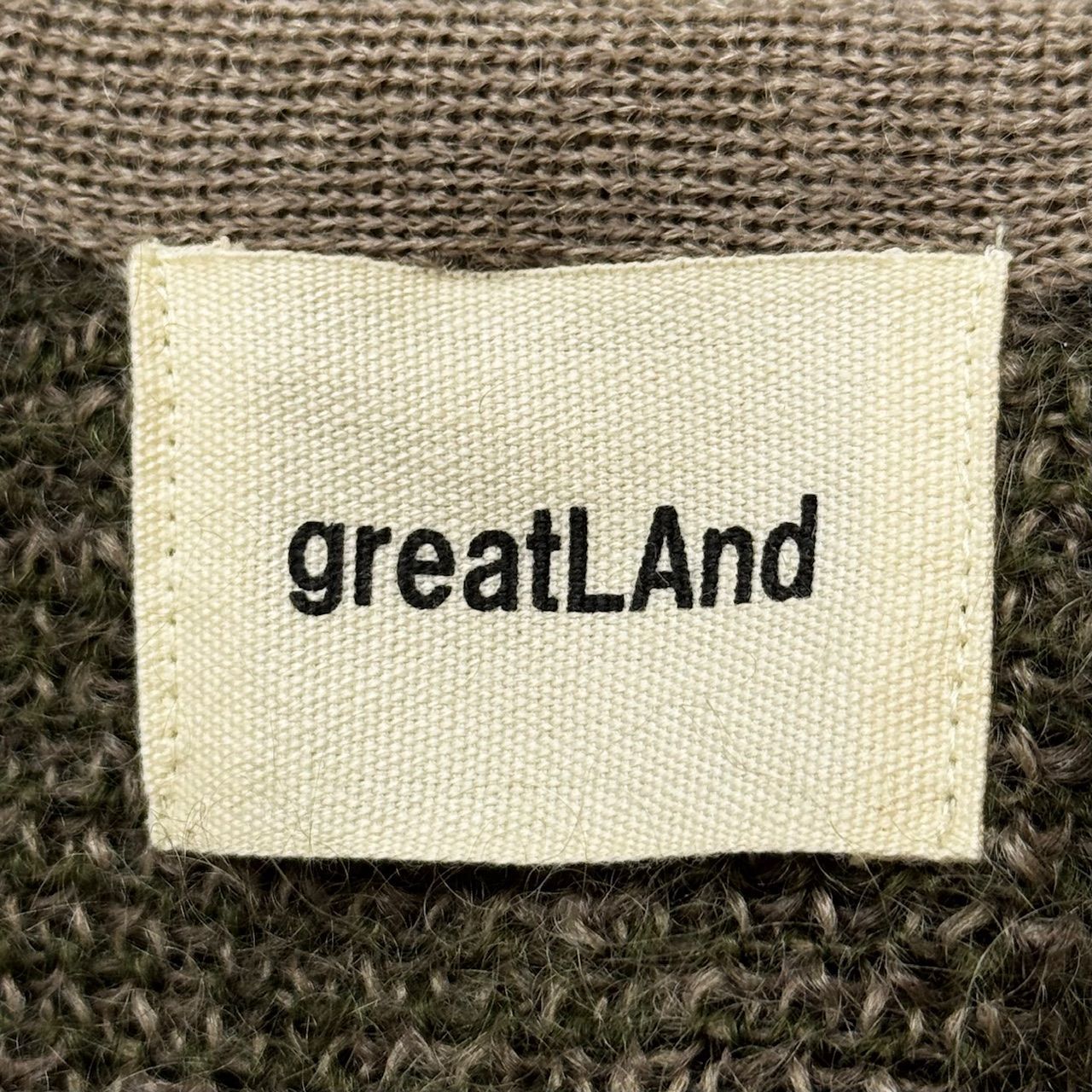 greatLAnd Aberdeen MOHAIR CARDIGAN アバディーンモヘヤカー 