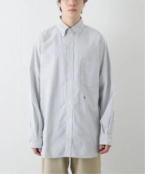 nanamica ナナミカ SUGS305E Button Down Stripe Wind Shirt ボタン