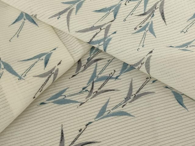 平和屋着物＊夏物　小紋　絽　飛鶴文　洗える着物　AABB5889st 平和屋着物＊夏物 小紋 絽 飛鶴文 洗える着物 AABB5889st